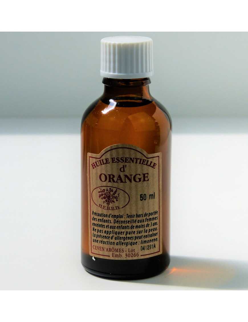 Huile essentielle d'Orange douce 50 ml avec Compte-gouttes Huile essentielle d'Orange douce 50 ml avec Compte-gouttes