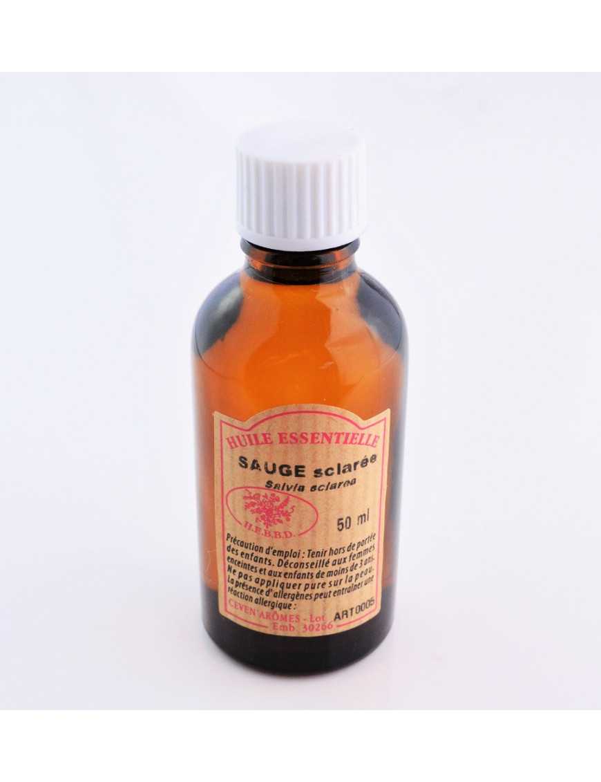 Huile essentielle Sauge 50 ml avec Compte-gouttes Huile essentielle Sauge 50 ml avec Compte-gouttes