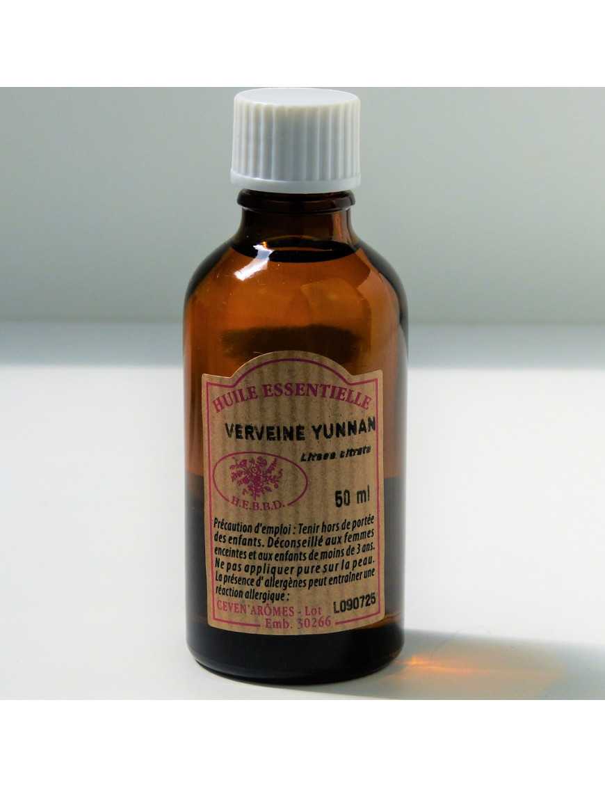 Huile essentielle Verveine Yunnan 50 ml avec Compte-gouttes Huile essentielle Verveine Yunnan 50 ml avec Compte-gouttes