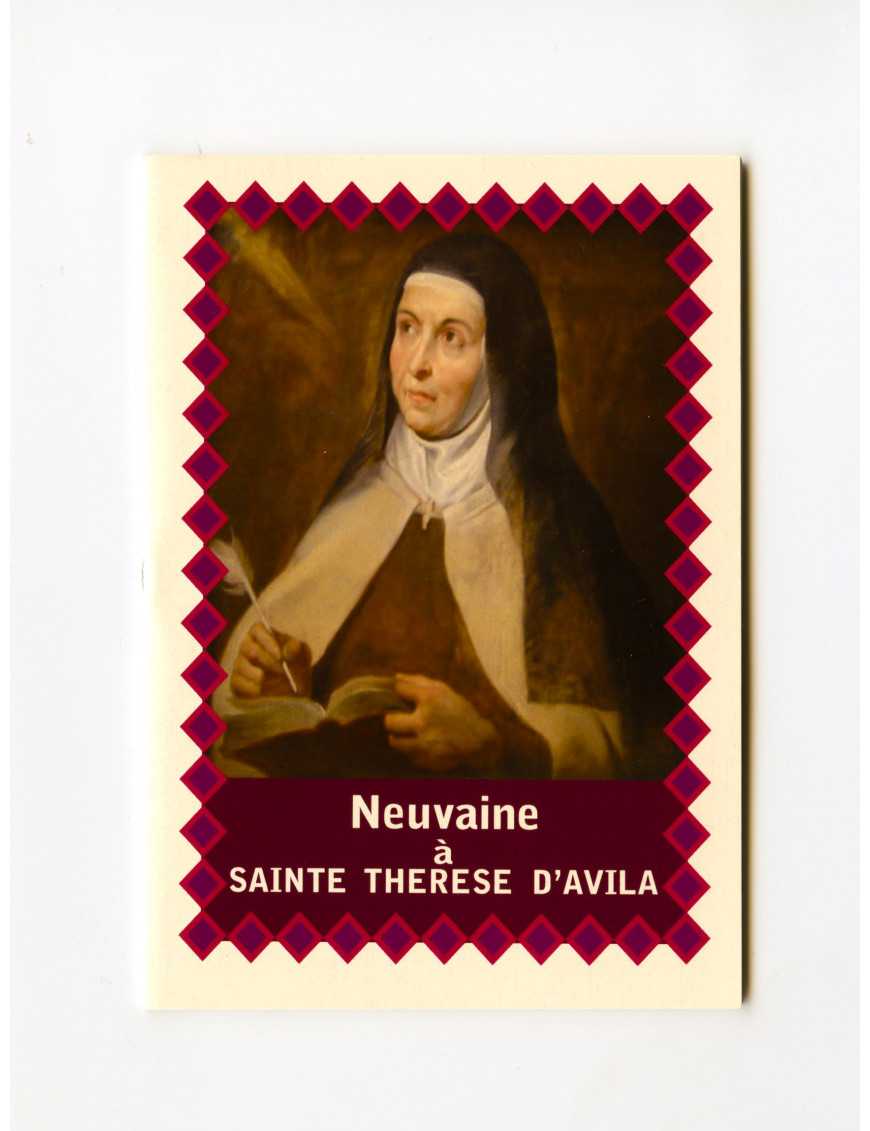 Livret de Prière Neuvaine Sainte Thérèse d'Avila