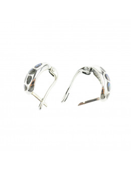 Boucles d'oreilles argent 925 et nacre