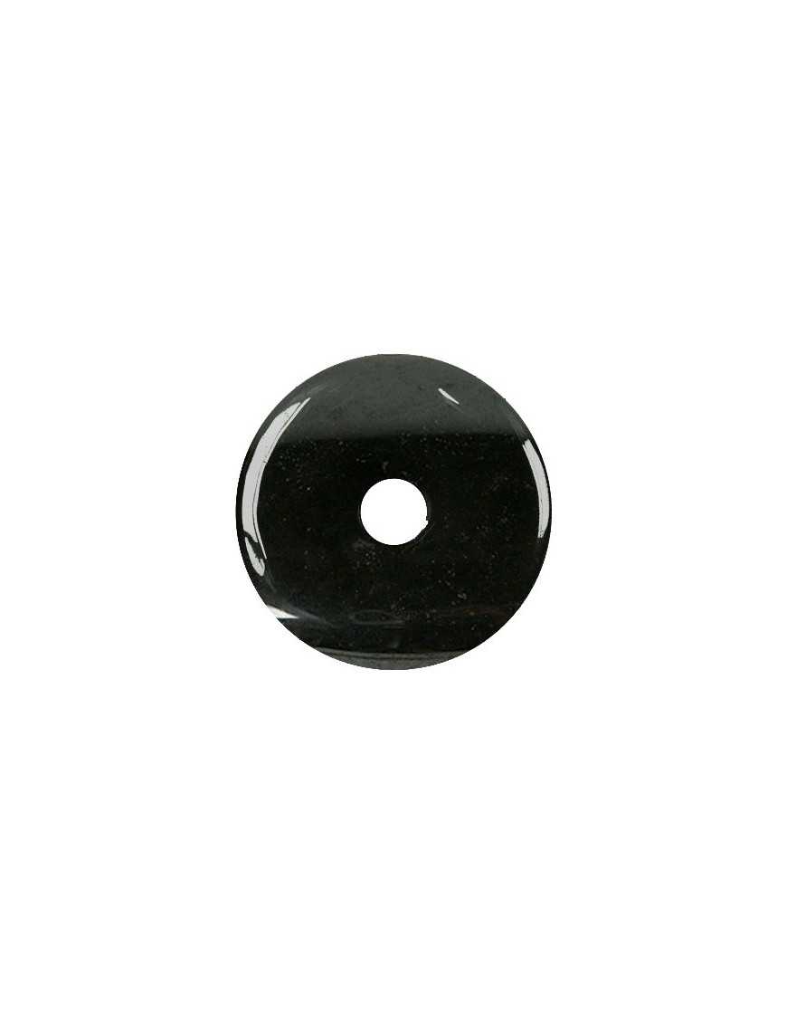 Pi Chinois Tourmaline noire 30 mm Pi Chinois Tourmaline noire 30 mm