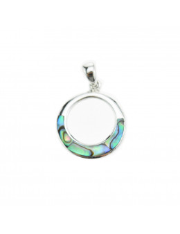 Pendentif nacre et argent 925