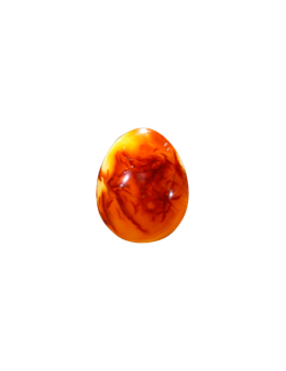Oeuf Cornaline - 3 x 4,5 cm