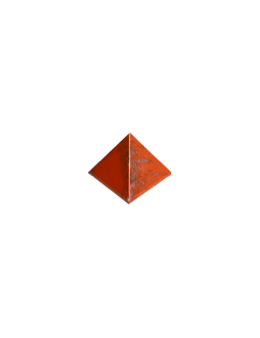 Pyramide Jaspe rouge - 3 cm